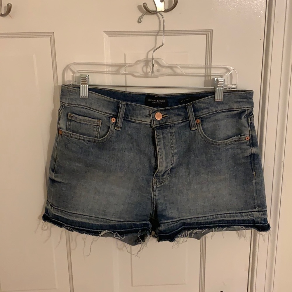Banana republic cut off Jean shorts